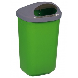 114-poubelle-sur-pied-avec-poteau-en-polyethylene-50-l matériel pour collectivités